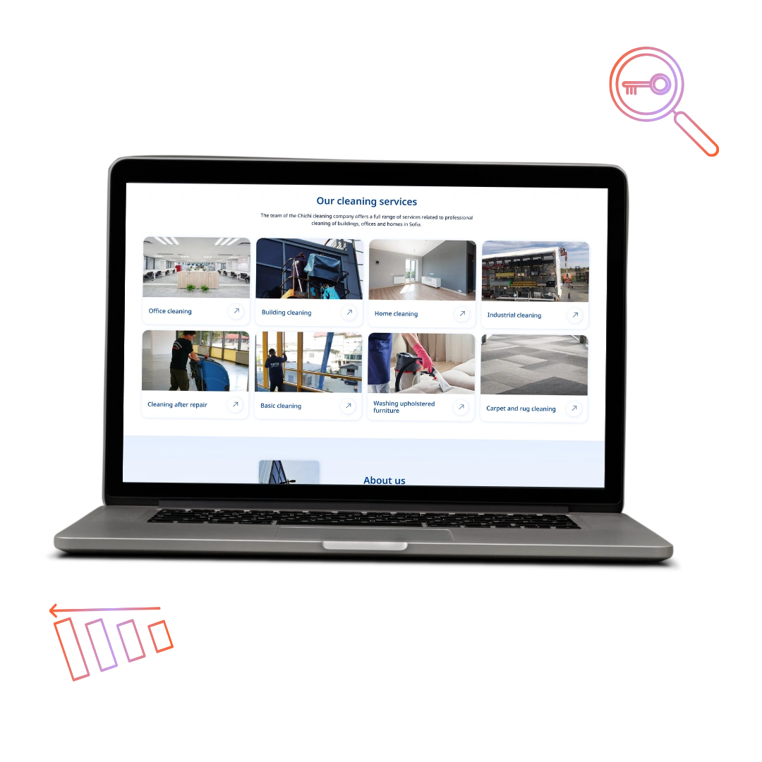 seo optimization for a cleaning service