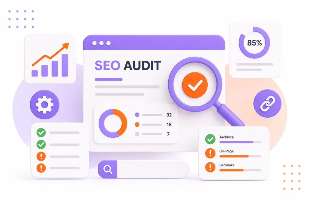 извършване на seo одит на сайт